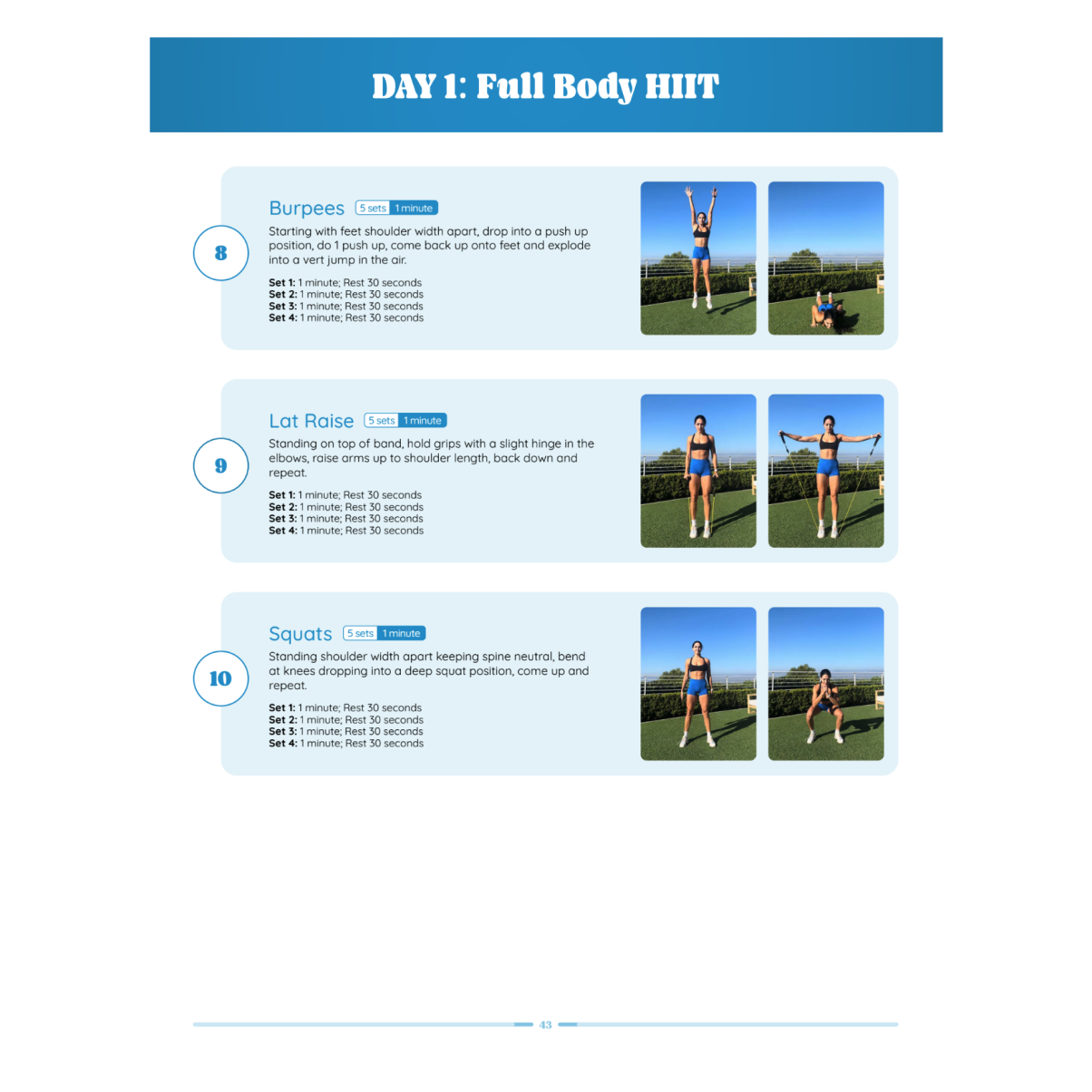 At-Home Workout Guide – Xeela® Fitness