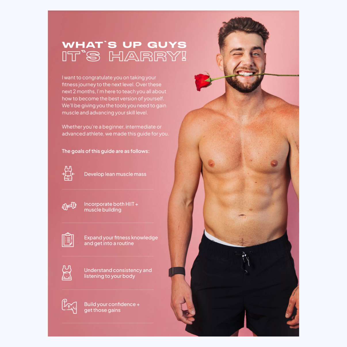 Harry Jowsey’s Shred Guide Bundle for Ladies
